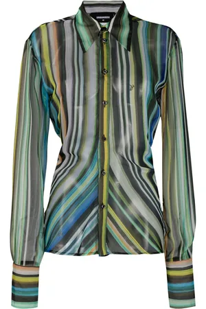 Dsquared2 Embroidered-logo long-sleeve shirt