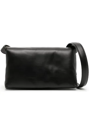 Marni Prima leather messenger bag