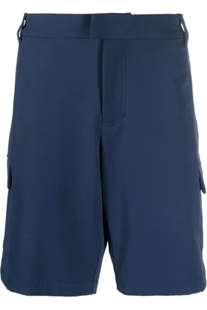EA7 Jersey cotton cargo shorts
