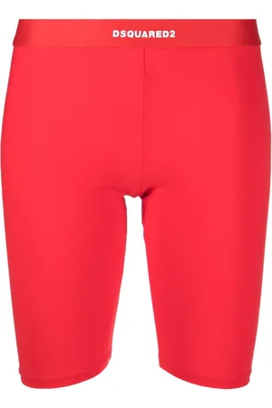 Dsquared2 Logo-waistband biker shorts
