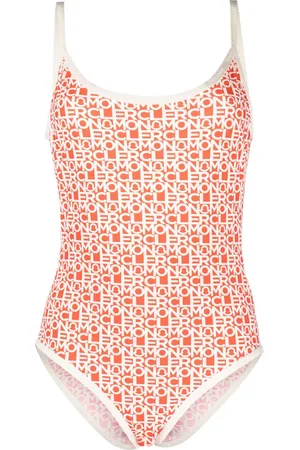 Moncler Logo-print swimsuit