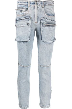 Isabel Marant Cenime multi-pocket straight-leg jeans