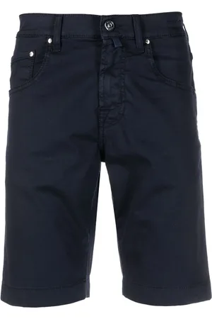 Jacob Cohen Logo-patch straight shorts