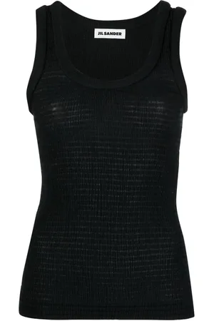 Jil Sander Shirred tank top