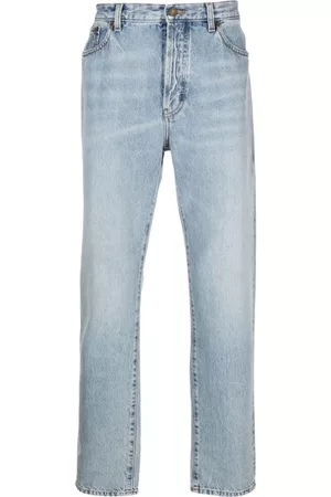 Saint Laurent Muži Rovné nohavice - Straight-leg denim jeans