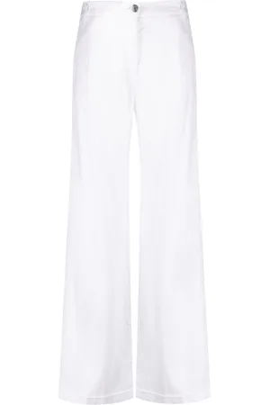 Jacob Cohen Straight-leg linen-blend trousers
