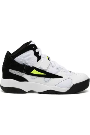 Fila Embroidered-logo high-top sneakers