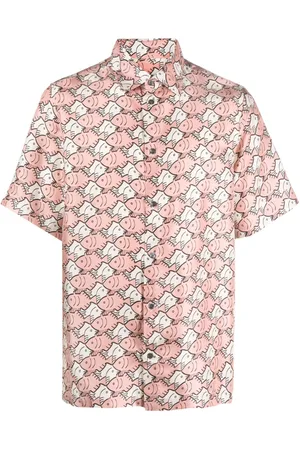 Botter Dolphin-print silk shirt