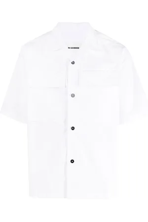 Jil Sander Flap-pocket cotton shirt
