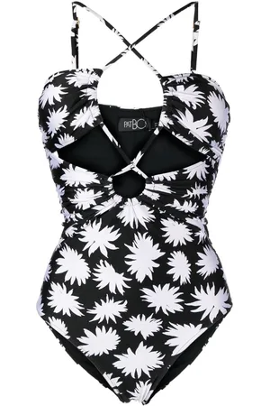 PATBO Dahlia floral-print swimsuit