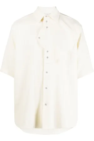 Kennel & Schmenger Layered-detail terry-cloth shirt