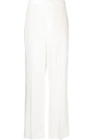Ralph Lauren Low-rise linen trousers