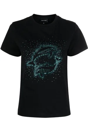 Botter Rhinestone-embellished dolphin T-shirt