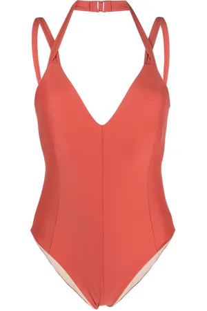 REJINA PYO V-neck one-piece