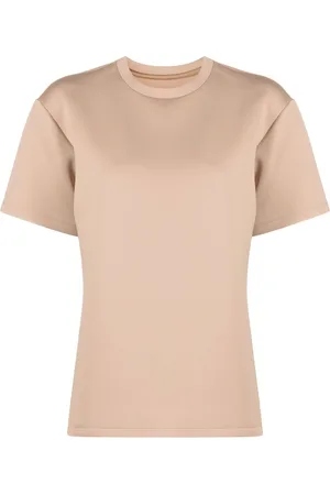 Cynthia Rowley Drop-shoulder short-sleeved T-shirt