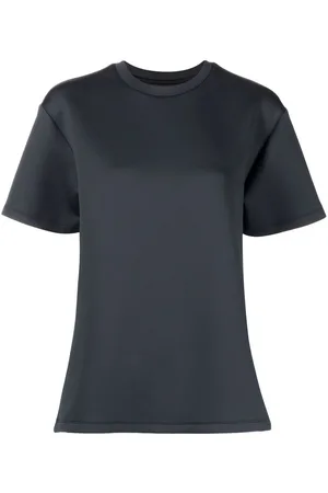 Cynthia Rowley Drop-shoulder short-sleeved T-shirt