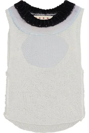 Marni Open-back knitted top