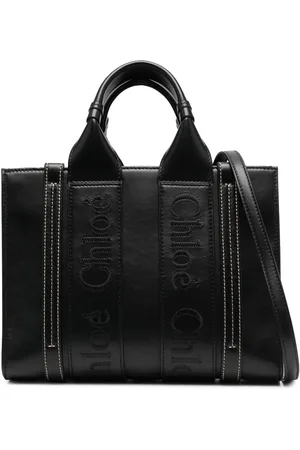 Chloé Small Woody leather tote bag