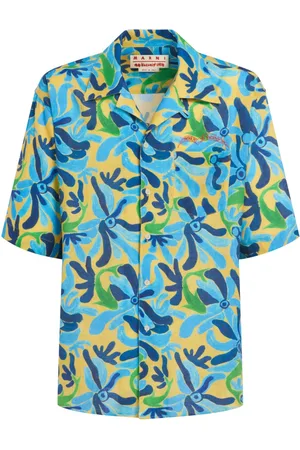 Marni Graphic-print short-sleeve shirt
