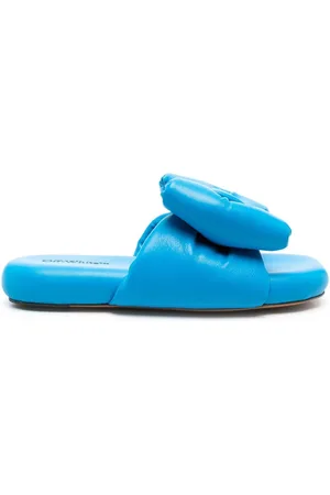 OFF-WHITE Bow-detail leather sandals