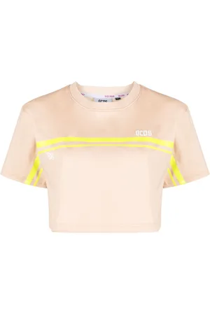 GCDS Logo-print cotton T-shirt