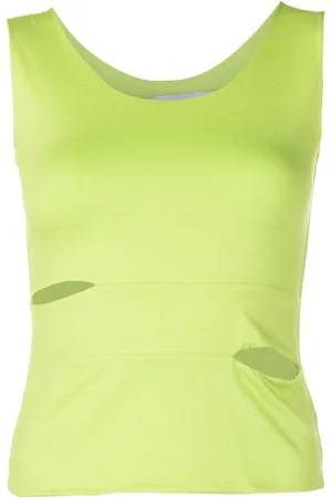Gloria Coelho Cut-out sleeveless tank