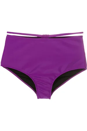 Gloria Coelho Strapless high-waisted bikini set