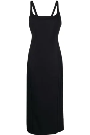 Emporio Armani Layered cutout midi dress