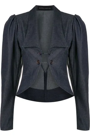 Gloria Coelho Puff-sleeves fitted jacket