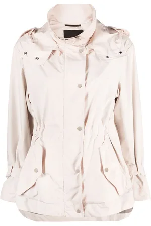 MOORER Hooded parka coat