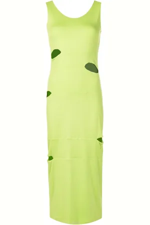 Gloria Coelho Cut-out midi dress