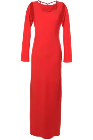 Gloria Coelho Cut-out midi dress