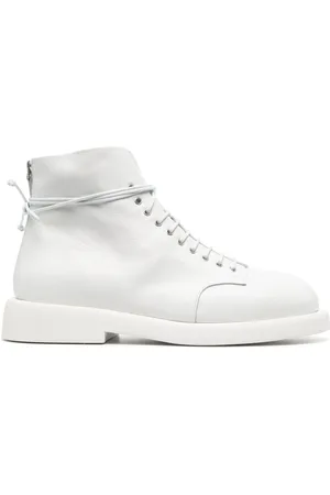 MARSÈLL Round-toe lace-up boots