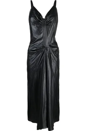 Maison Margiela Moiré-effect midi dress