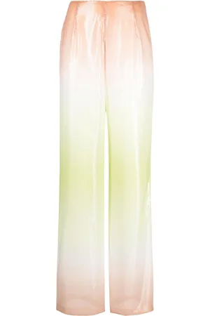 GCDS Gradient-effect sequinned trousers