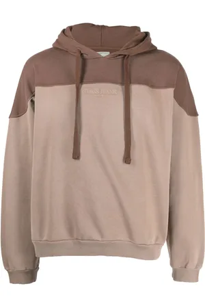 Guess Embroidered-logo cotton hoodie