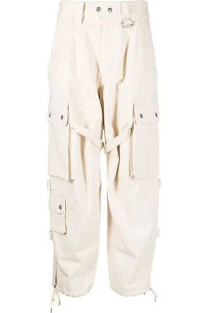 Isabel Marant Elore cropped cargo trousers
