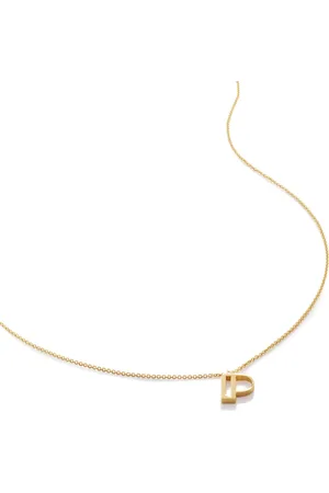 Monica Vinader Alphabet P pendant necklace