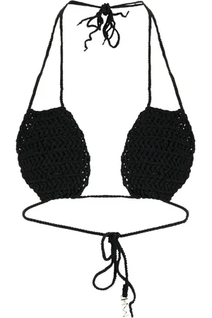 The Mannei Ter knitted bikini top