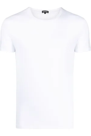 Ermenegildo Zegna Short-sleeved stretch-cotton T-shirt