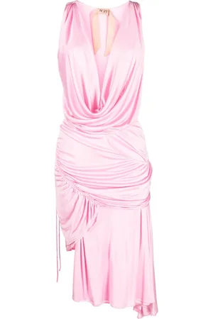 Nº21 Asymmetric draped dress