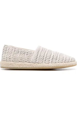 Officine creative Interwoven leather espadrilles