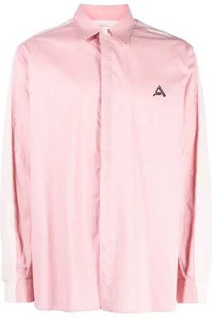 AMBUSH Logo-embroidered cotton shirt
