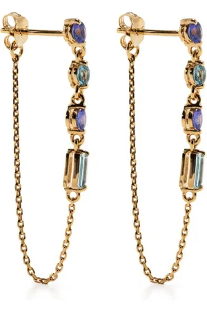 Dinny Hall Crystal-embellished drop earrings