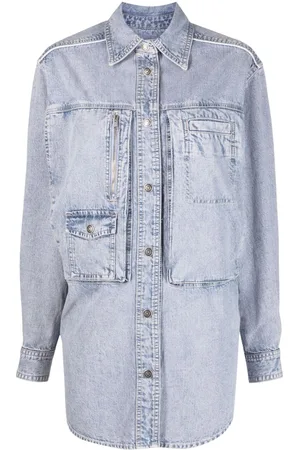 Isabel Marant Pearl chambray shirt jacket