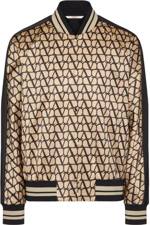 VALENTINO GARAVANI Toile Iconographe bomber jacket