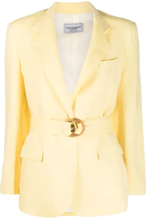 Forte Dei Marmi Belted linen blazer