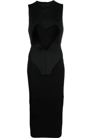 Botter Sleeveless ribbed midi dress