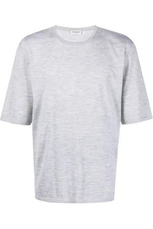 Saint Laurent Crew-neck short-sleeved sweatshirt