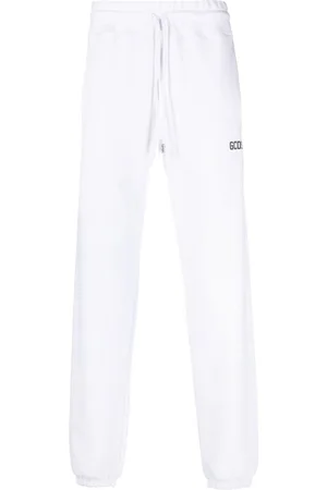 GCDS Tapered-leg drawstring trousers